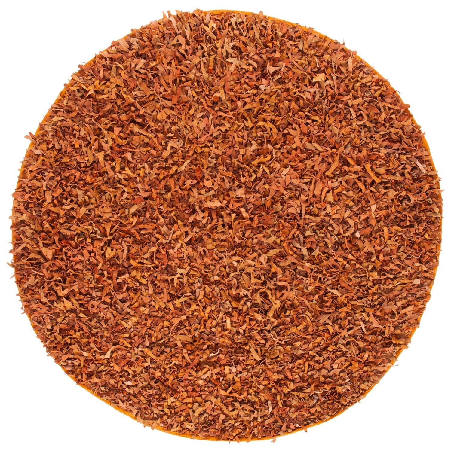 Safavieh Leather Shag Lsg601P Orange Rugs - Safavieh - lsg601p - 6r