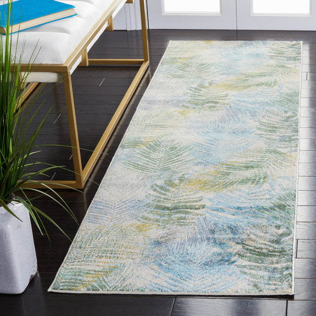 Safavieh Lillian Lln308M Blue/Green Rugs - Safavieh - lln308m - 7r