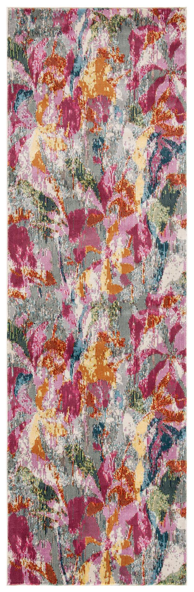 Safavieh Lillian Lln357A Grey/Pink Rug - Safavieh - lln357a - 27