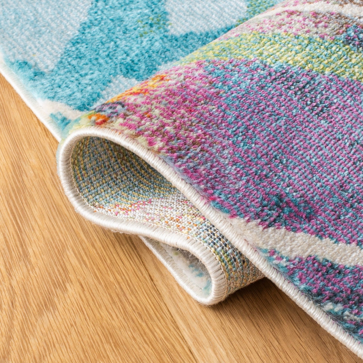 Safavieh Lillian Lln374C Ivory/Light Blue Rugs - Safavieh - lln374c - 7r