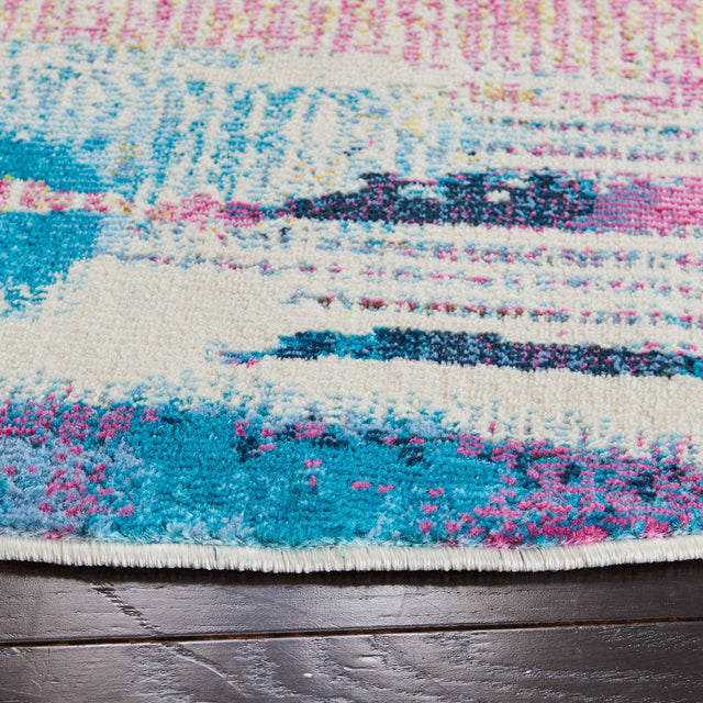 Safavieh Lillian Lln375U Pink/Turquoise Rugs - Safavieh - lln375u - 3r