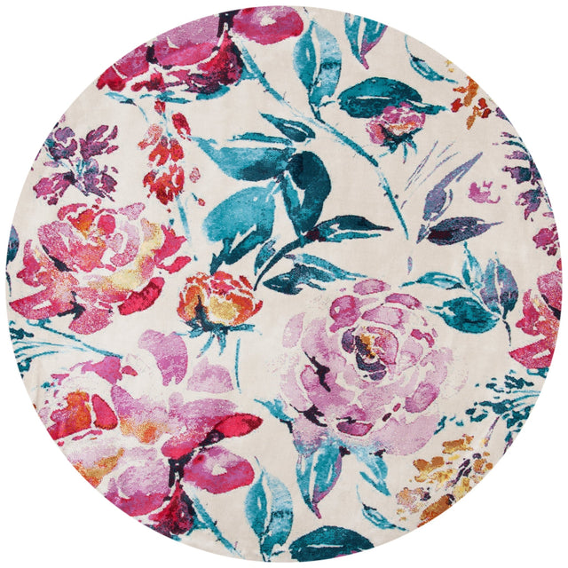 Safavieh Lillian Lln376A Ivory/Rose Rugs - Safavieh - lln376a - 7r