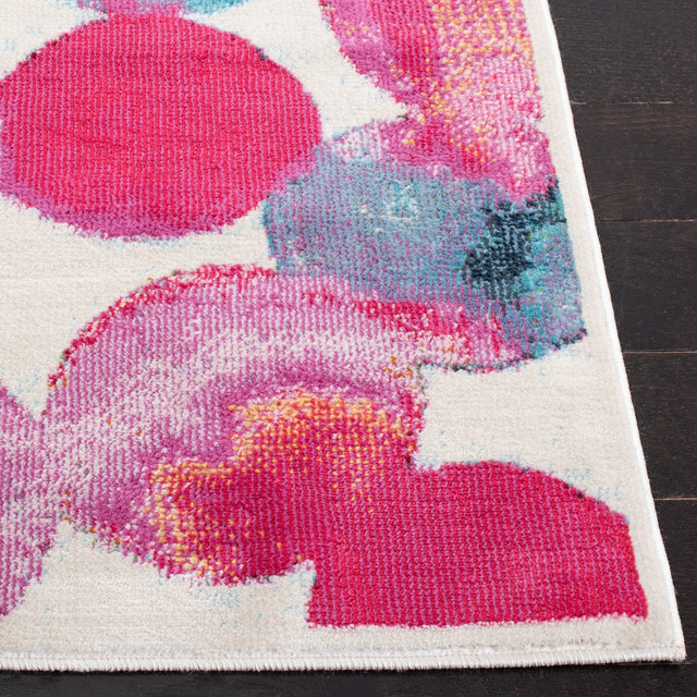 Safavieh Lillian Lln377Q Rose/Light Blue Rugs - Safavieh - lln377q - 7r