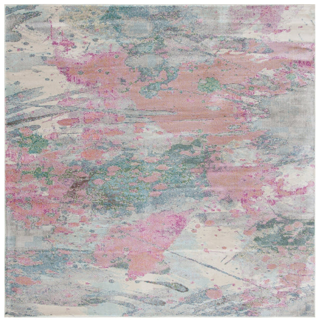 Safavieh Lillian Lln381A Ivory/Pink Rugs - Safavieh - lln381a - 3sq