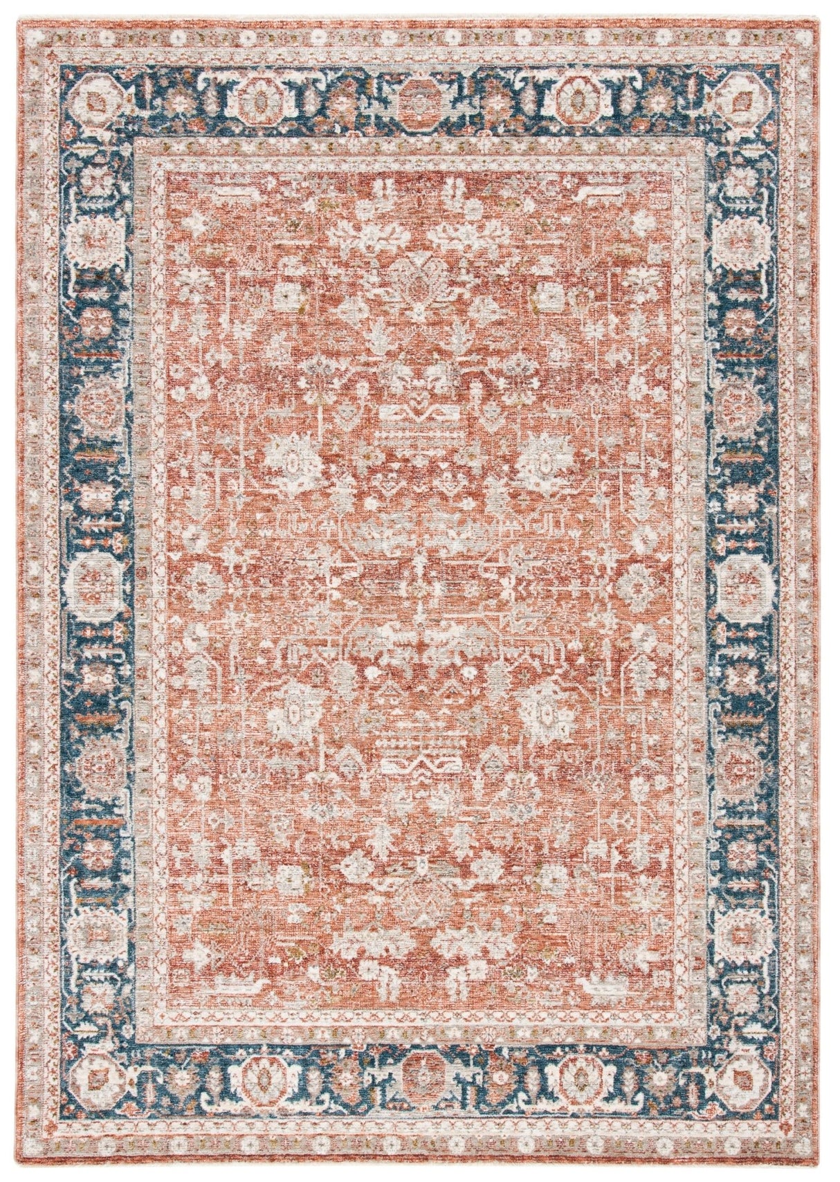 Safavieh Limitee Lim740P Rust/Blue Rugs - Safavieh - lim740p - 3