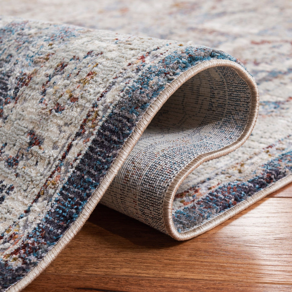 Safavieh Limitee Lim757H Charcoal/Beige Rugs - Safavieh - lim757h - 4