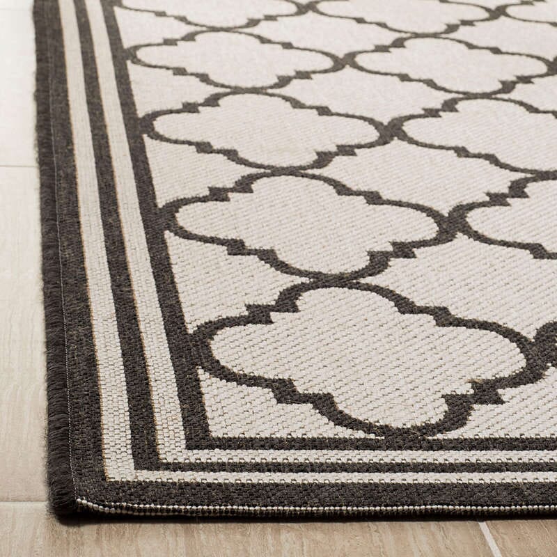 Safavieh Linden Lnd121A Light Grey / Charcoal Rugs - Safavieh - lnd121a - 4