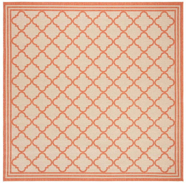 Safavieh Linden Lnd121R Cream / Rust Rugs - Safavieh - lnd121r - 6sq