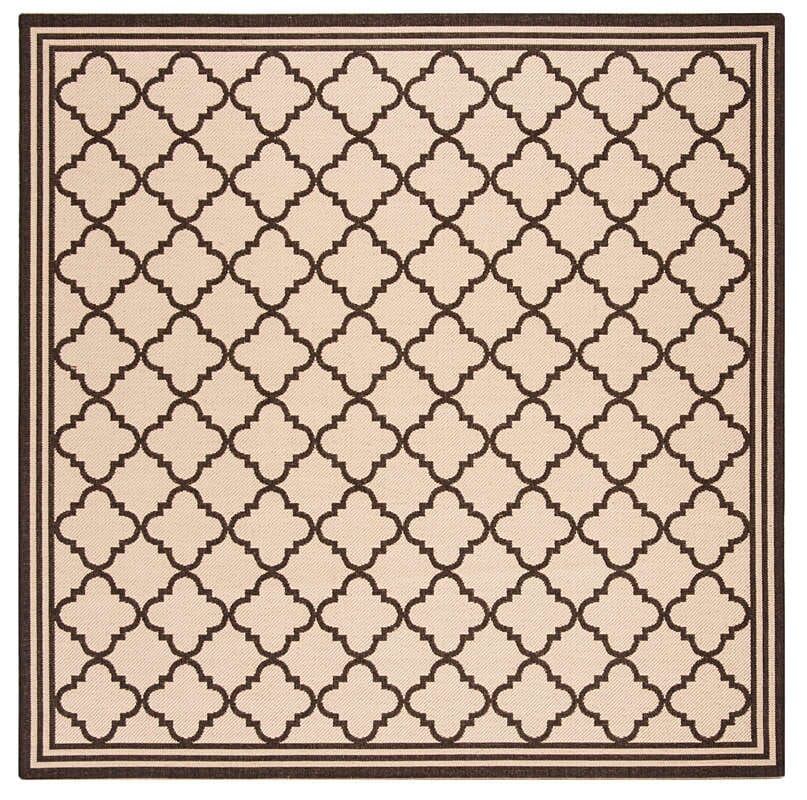 Safavieh Linden Lnd121U Creme / Brown Rugs - Safavieh - lnd121u - 6sq