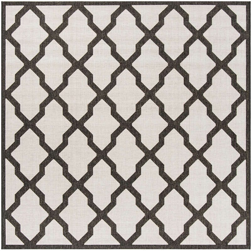 Safavieh Linden Lnd122A Light Grey / Charcoal Rugs - Safavieh - lnd122a - 6sq