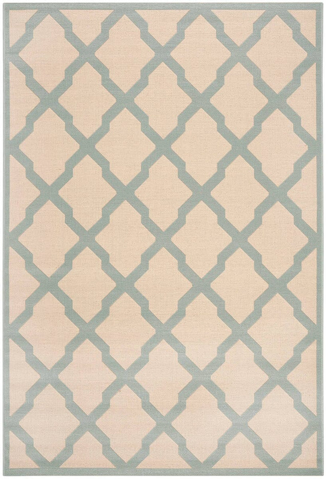 Safavieh Linden Lnd122L Cream / Aqua Rugs - Safavieh - lnd122l - 4