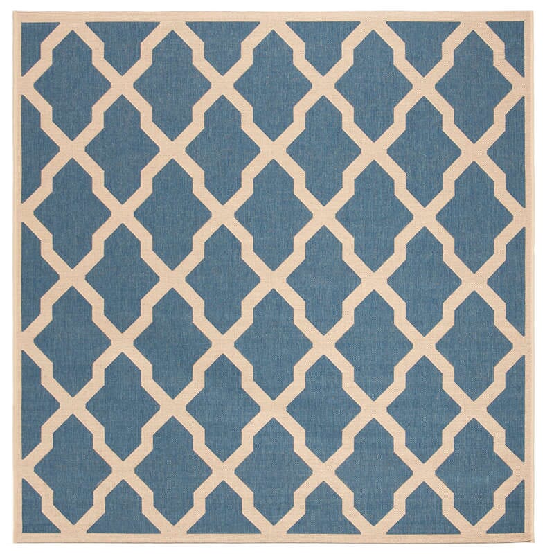 Safavieh Linden Lnd122M Blue/Creme Rug - Safavieh - lnd122m - 6sq
