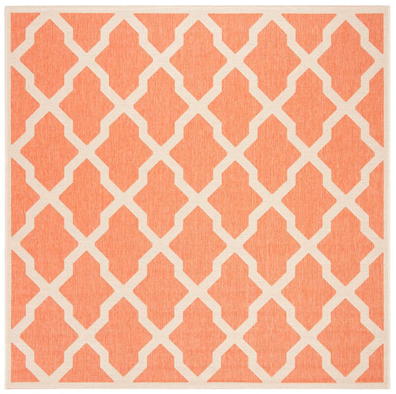 Safavieh Linden Lnd122P Rust / Creme Rugs - Safavieh - lnd122p - 6sq