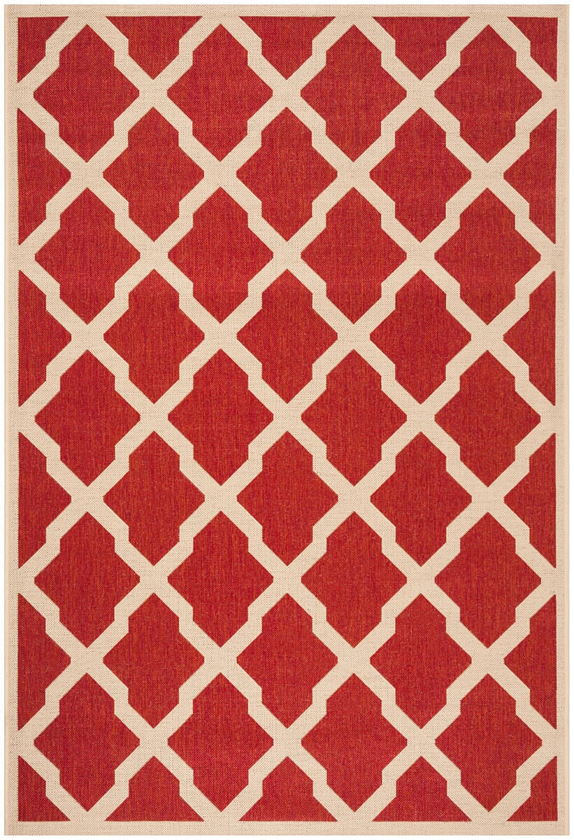 Safavieh Linden Lnd122Q Red / Creme Rugs - Safavieh - lnd122q - 4
