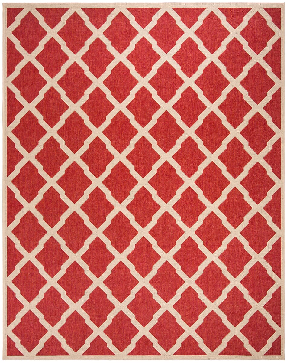 Safavieh Linden Lnd122Q Red / Creme Rugs - Safavieh - lnd122q - 6r