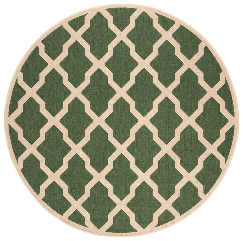 Safavieh Linden Lnd122Y Green / Creme Rugs - Safavieh - lnd122y - 6r