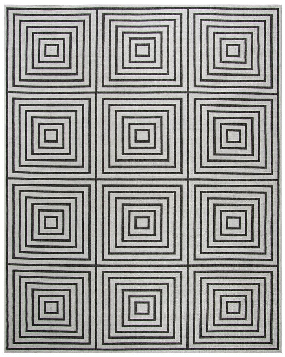 Safavieh Linden Lnd123A Light Grey / Charcoal Rugs - Safavieh - lnd123a - 4
