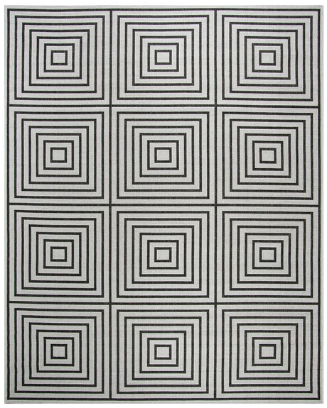 Safavieh Linden Lnd123A Light Grey / Charcoal Rugs - Safavieh - lnd123a - 4
