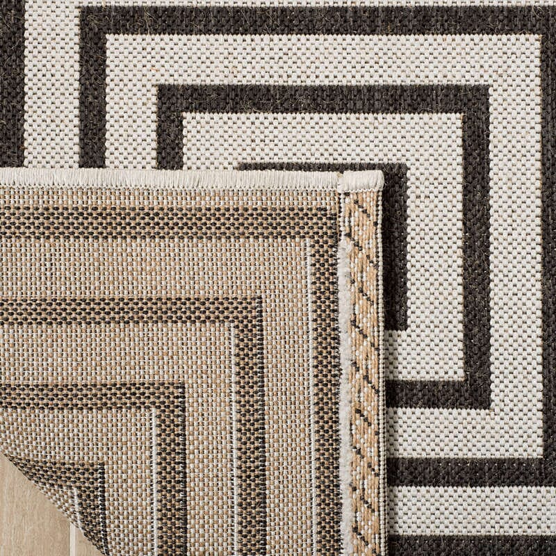Safavieh Linden Lnd123A Light Grey / Charcoal Rugs - Safavieh - lnd123a - 4