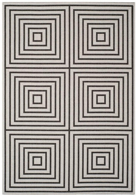 Safavieh Linden Lnd123A Light Grey / Charcoal Rugs - Safavieh - lnd123a - 4