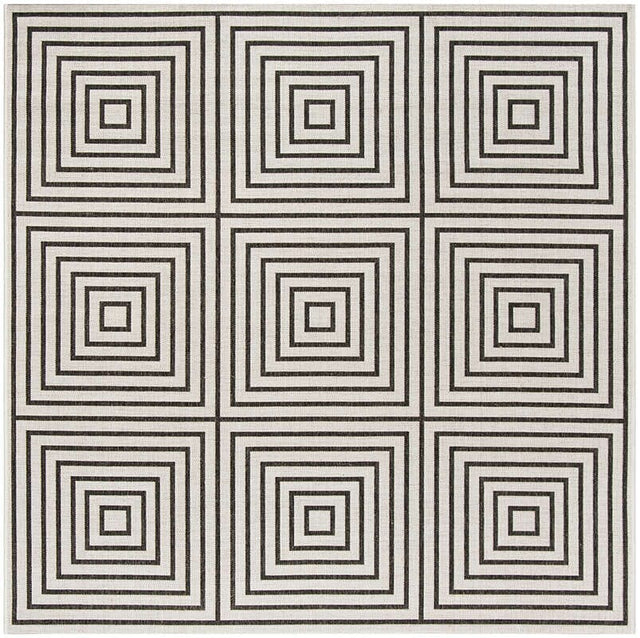 Safavieh Linden Lnd123A Light Grey / Charcoal Rugs - Safavieh - lnd123a - 6sq