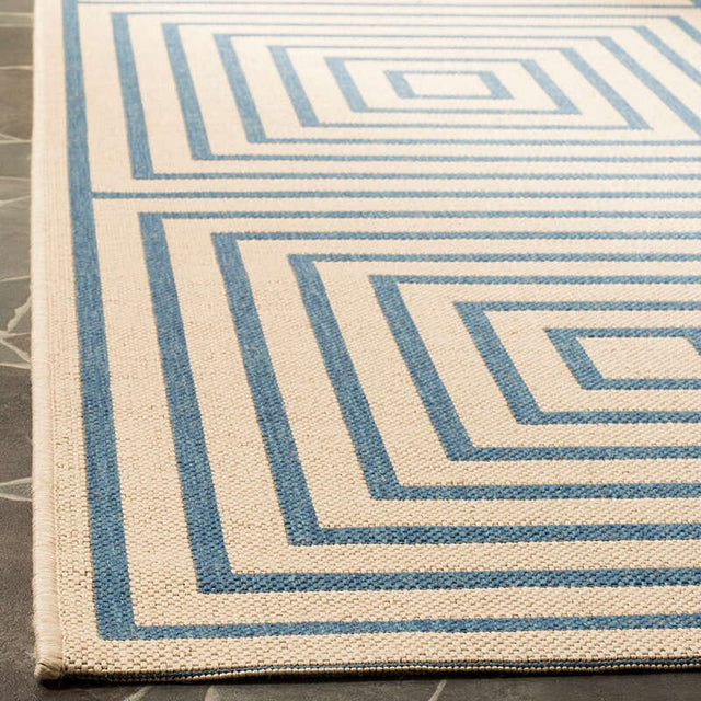 Safavieh Linden Lnd123N Cream / Blue Rugs - Safavieh - lnd123n - 4