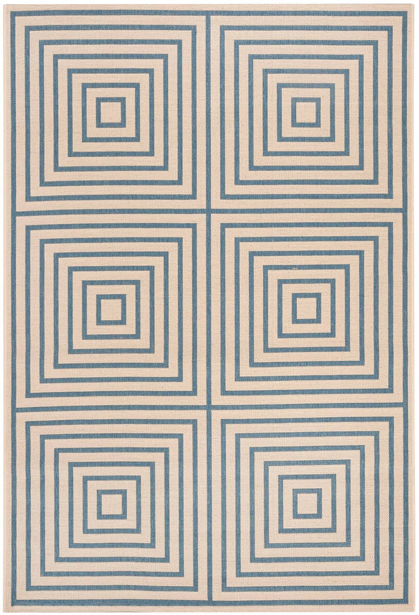 Safavieh Linden Lnd123N Cream / Blue Rugs - Safavieh - lnd123n - 4