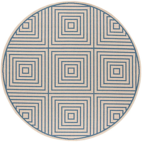 Safavieh Linden Lnd123N Cream / Blue Rugs - Safavieh - lnd123n - 6r