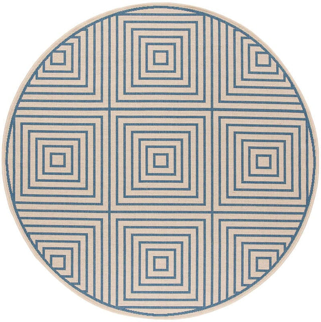 Safavieh Linden Lnd123N Cream / Blue Rugs - Safavieh - lnd123n - 6r