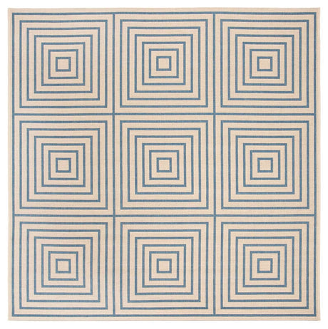 Safavieh Linden Lnd123N Cream / Blue Rugs - Safavieh - lnd123n - 6sq