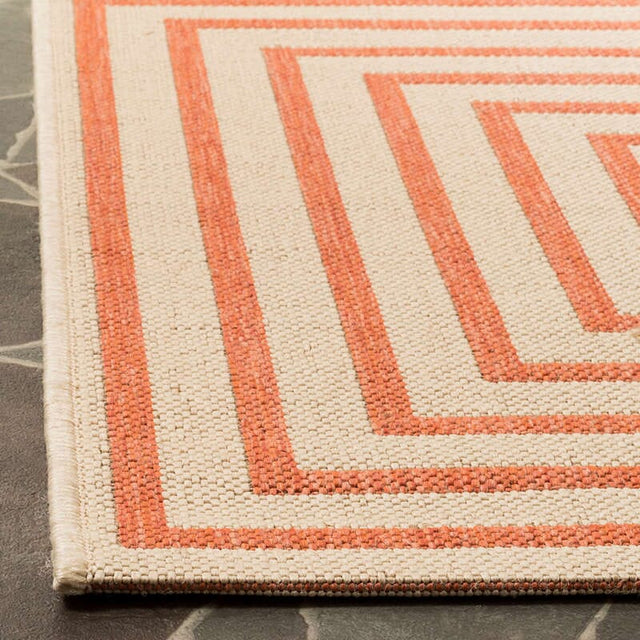 Safavieh Linden Lnd123R Cream / Rust Rugs - Safavieh - lnd123r - 4