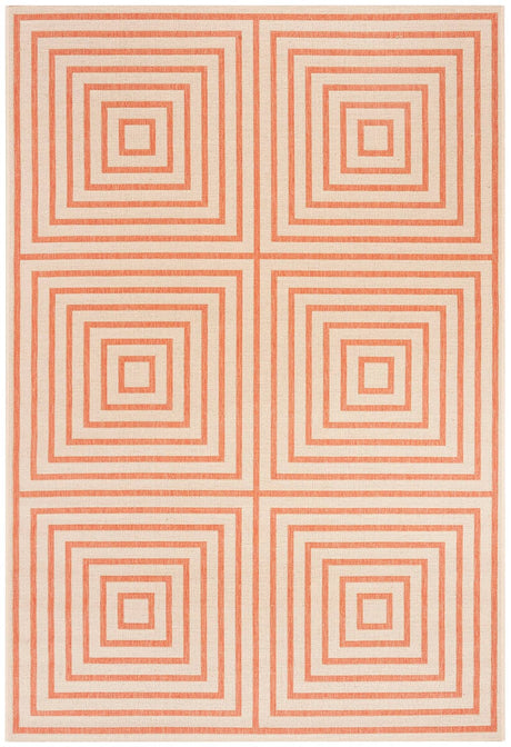 Safavieh Linden Lnd123R Cream / Rust Rugs - Safavieh - lnd123r - 4