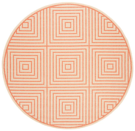 Safavieh Linden Lnd123R Cream / Rust Rugs - Safavieh - lnd123r - 6r