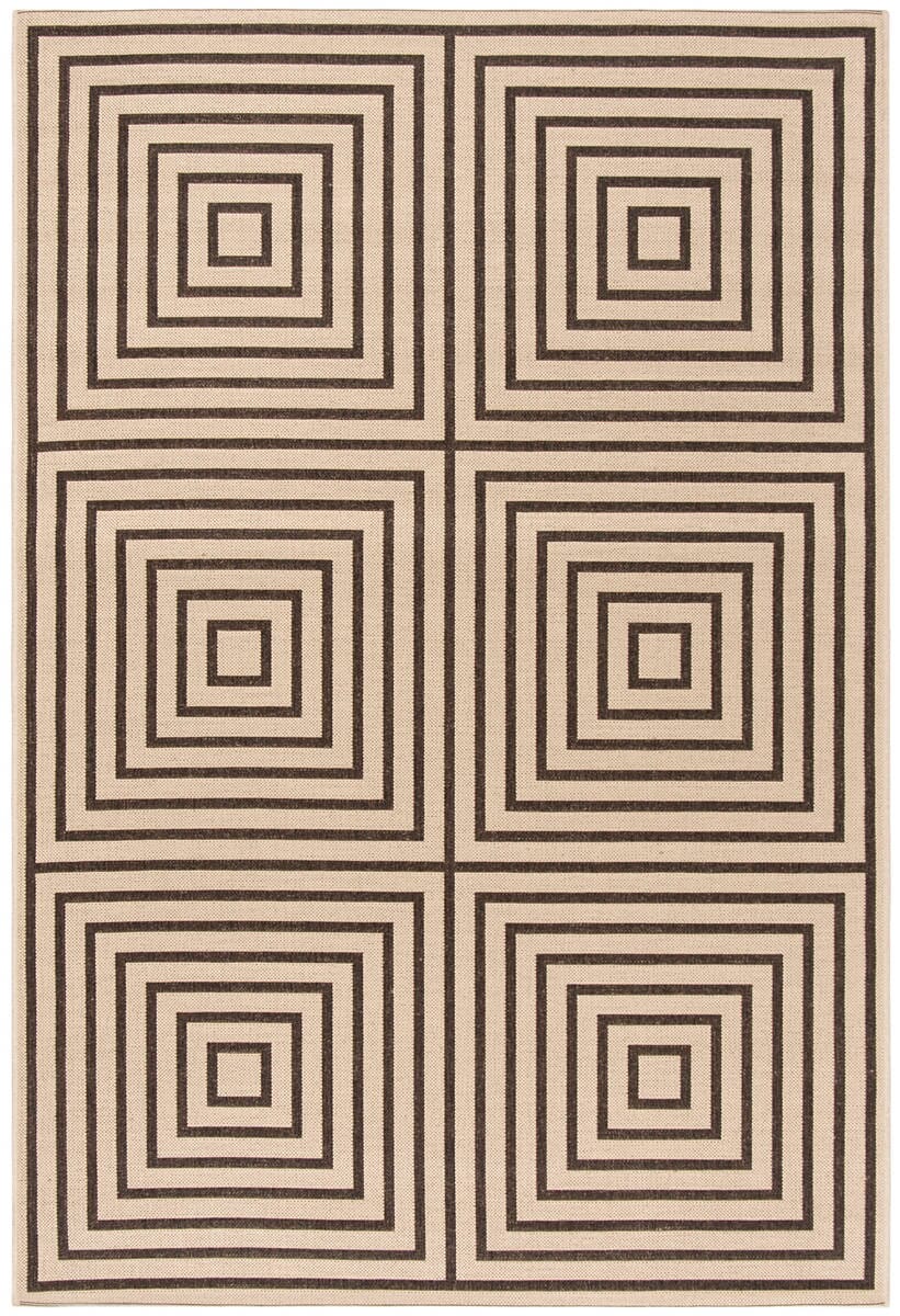 Safavieh Linden Lnd123U Creme / Brown Rugs - Safavieh - lnd123u - 4