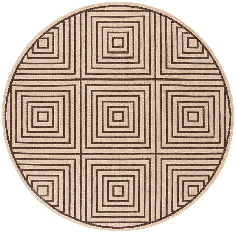 Safavieh Linden Lnd123U Creme / Brown Rugs - Safavieh - lnd123u - 6r