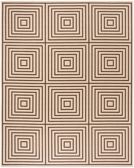 Safavieh Linden Lnd123U Creme / Brown Rugs - Safavieh - lnd123u - 6r
