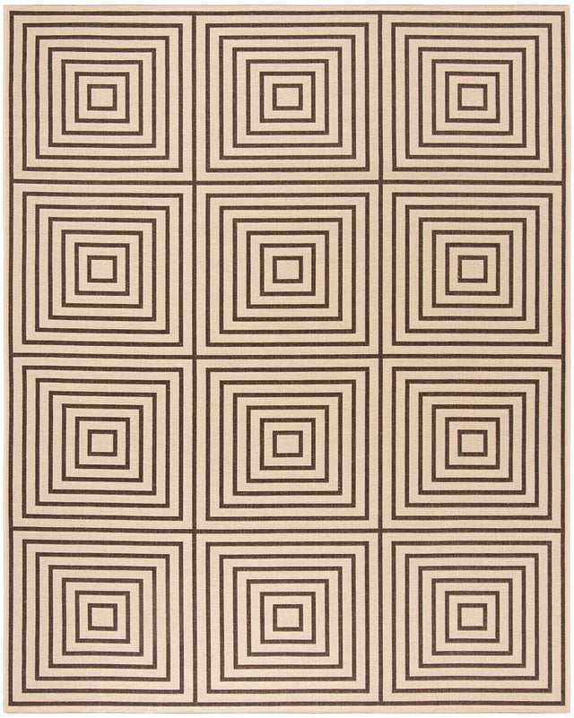 Safavieh Linden Lnd123U Creme / Brown Rugs - Safavieh - lnd123u - 6r