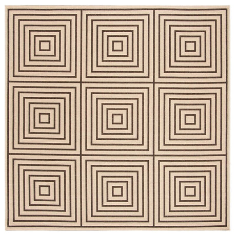 Safavieh Linden Lnd123U Creme / Brown Rugs - Safavieh - lnd123u - 6sq