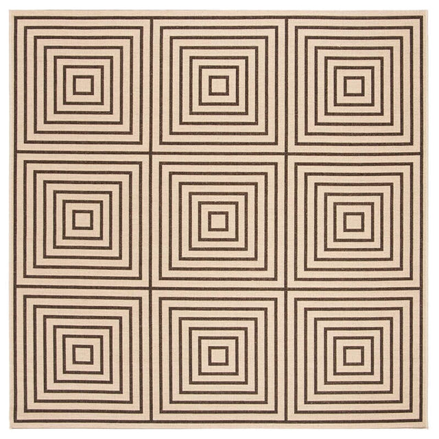 Safavieh Linden Lnd123U Creme / Brown Rugs - Safavieh - lnd123u - 6sq