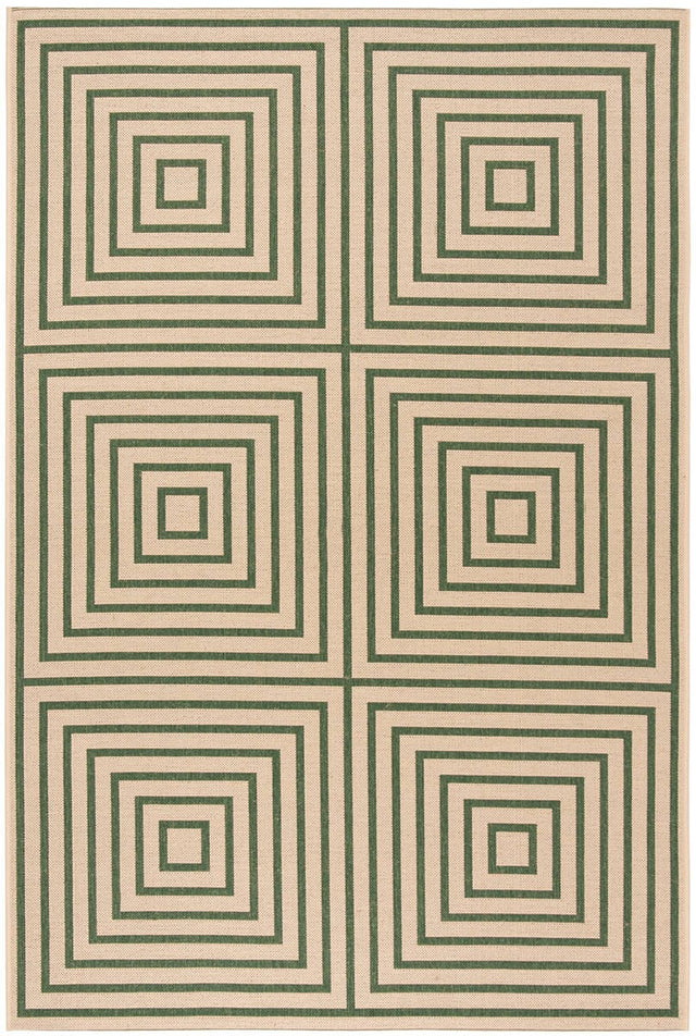 Safavieh Linden Lnd123W Cream / Green Rugs - Safavieh - lnd123w - 4