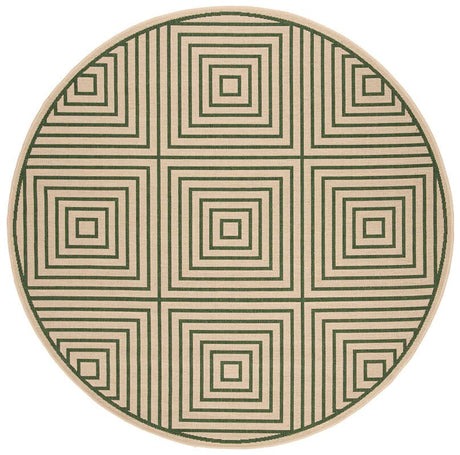 Safavieh Linden Lnd123W Cream / Green Rugs - Safavieh - lnd123w - 6r