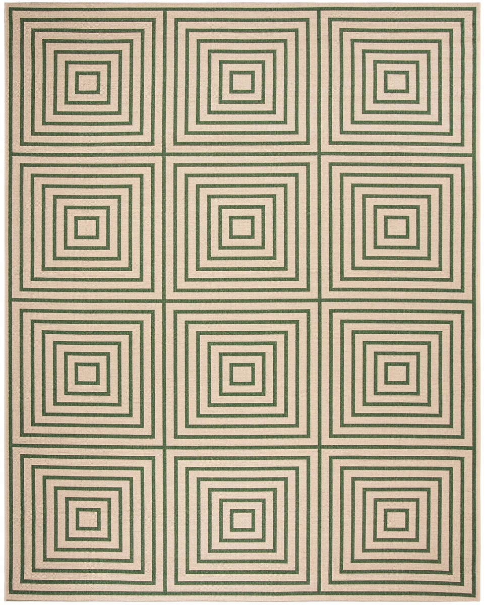 Safavieh Linden Lnd123W Cream / Green Rugs - Safavieh - lnd123w - 6r