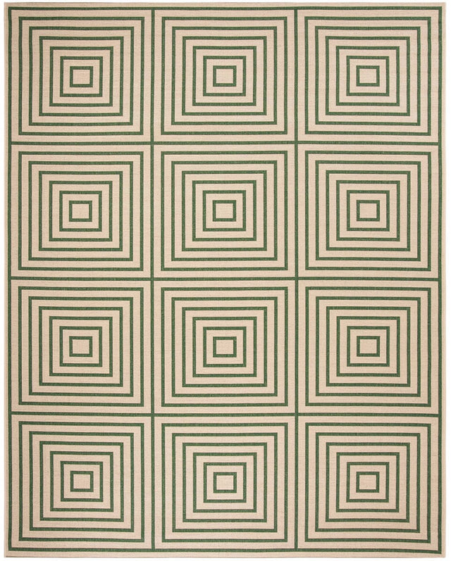 Safavieh Linden Lnd123W Cream / Green Rugs - Safavieh - lnd123w - 6r
