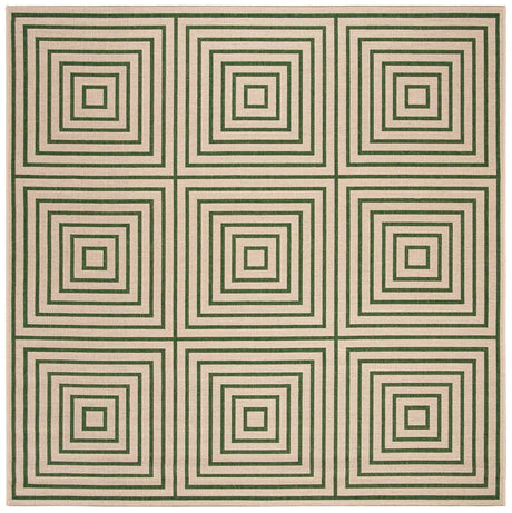 Safavieh Linden Lnd123W Cream / Green Rugs - Safavieh - lnd123w - 6sq