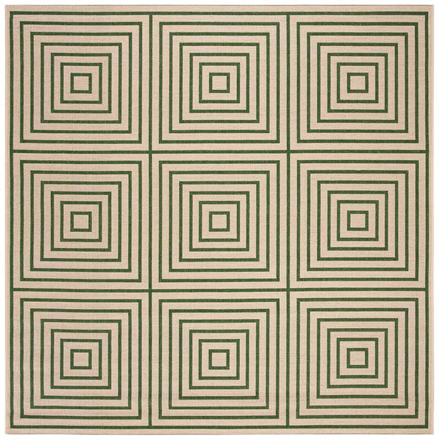 Safavieh Linden Lnd123W Cream / Green Rugs - Safavieh - lnd123w - 6sq