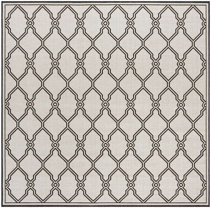 Safavieh Linden Lnd124A Light Grey / Charcoal Rugs - Safavieh - lnd124a - 6sq