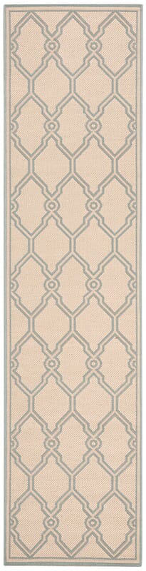 Safavieh Linden Lnd124L Cream / Aqua Rugs - Safavieh - lnd124l - 28