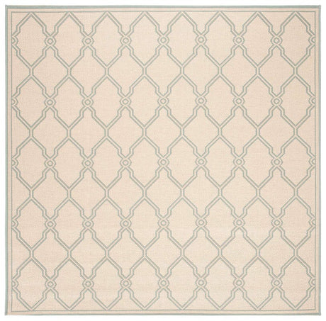 Safavieh Linden Lnd124L Cream / Aqua Rugs - Safavieh - lnd124l - 6sq