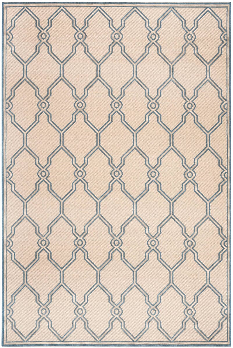 Safavieh Linden Lnd124N Cream / Blue Rugs - Safavieh - lnd124n - 4