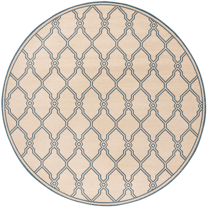 Safavieh Linden Lnd124N Cream / Blue Rugs - Safavieh - lnd124n - 6r